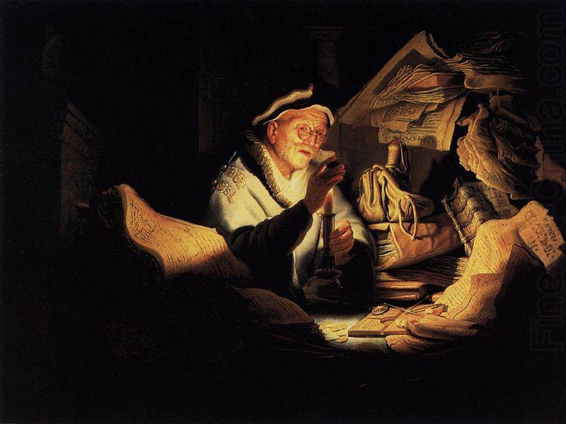 Parable of the Rich Man, REMBRANDT Harmenszoon van Rijn